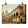 thumbnail image 2 of Print: Great Mosque In The Marine Street, Algiers, Algeria, 1899, 2 of 4