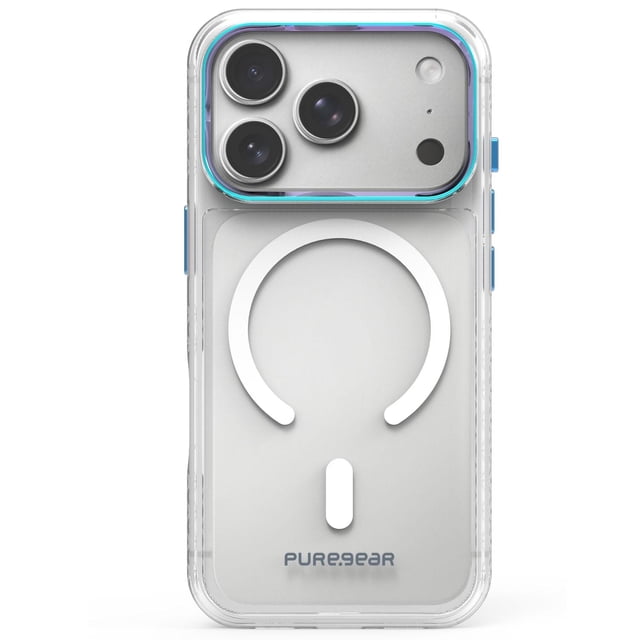 Funda Case PUREGEAR Slimshell Plus Mag para iPhone 17 PRO Transp Tornasol