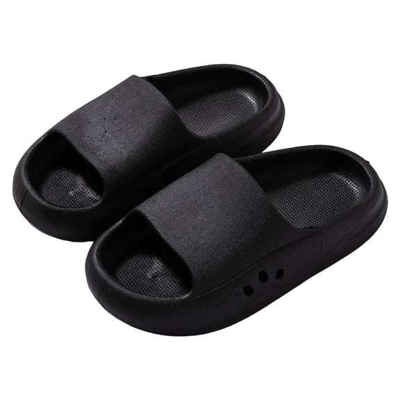 YANNKITH Unisex Solid EVA Slide Sandals Drainage Quick Dry Pool Christmas