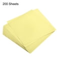 thumbnail image 3 of Unique Bargains 200 Sheets 6x6 Inch Origami Paper Double Sided Light Yellow Square Sheet for Art Craft Project, Beginners, 3 of 5