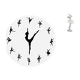 thumbnail image 1 of Reloj De Pared Con Bailarina De Ballet, Silencioso, Decorativo Para Cocina, Oficina, Hogar, Figura De Escritorio, Escultura Artística Moderna Creativa Para Dormitorio, Chimenea Y Entrada., 1 of 8