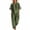 Green, variant on Women's Linen 2 Piece Outfits Cotton Gauze Japanese Kimono Shirt and Wide Leg Pants Stes Elegant Loungewear