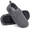 Deep Gray, variant on Women's Memory Foam Slippers, Cozy Fleece House Shoes with Plush Lining, Warm Non-Slip Indoor Outdoor Home Footwear for Ladies Fall Winter