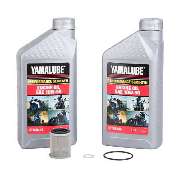Oil Change Kit With Yamalube Performance Semi-Syn 10W-50 for Yamaha YZ426F 2000-2002