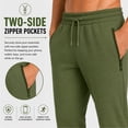 thumbnail image 4 of Men’s Soft Fleece Cotton Blend Pullover Hoodie & Sweatpants Jogging Set, 4 of 6