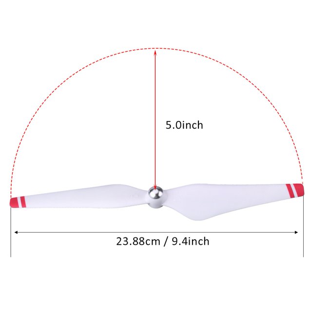 High Hardness 9.4inch Diameter Quadcopter Propeller Blades, Drone Propeller, 9450 CW CCW Propellers Blades Accessory For Phantom 2 Phantom 2 Vision