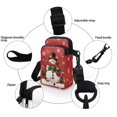 thumbnail image 5 of HELLHERO Letter Floral Design Shoulder Bag Polyester Women Adjustable Strap Shoulder Purse for Daily Commute or Casual Outings, 5 of 7