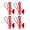 Red, variant on 4Pcs Outdoor Tent Guide Rope Reflective Tent Guy Rope Camping Guylines Ropes for Climbing, Hiking, Backpacking