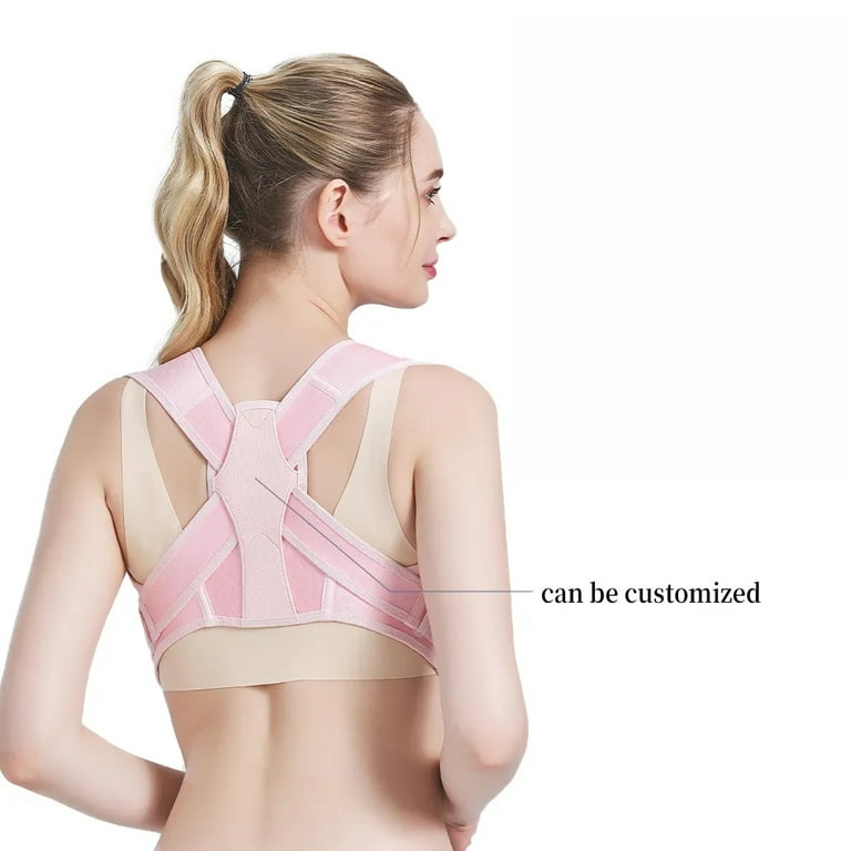 Posture Corrector for Women and Men, Adjustable Upper Back Brace for  Posture Hunchback Support and Providing Pain Relief from Neck, Shoulder,  and