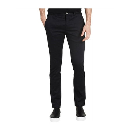 Calvin Klein Mens Slim Tonal Casual Chino Pants black 34x30 | Walmart Canada