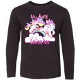 thumbnail image 3 of Inktastic My Aunt Loves Me Unicorn Long Sleeve Youth T-Shirt, 3 of 5
