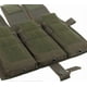 thumbnail image 3 of 56mm Triple Magazine Pouch, Tactical Magazine Pouch with Hook and Loop Closure/Black/RG, 3 of 4
