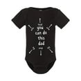thumbnail image 3 of You Can do this Dad, Funny Cute Baby Shower Baby Bodysuit Infant Romper Onesie Creeper Newborn, Baby Shower Gift for Newborns, gift for dad, 3 of 4