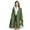 Army Green, variant on Luwomo Rain Jackets for Womens Unisex Cape Lightweight Windproof Outdoor Rain Poncho Color Block Design for All Seasons Tops Black,One Size