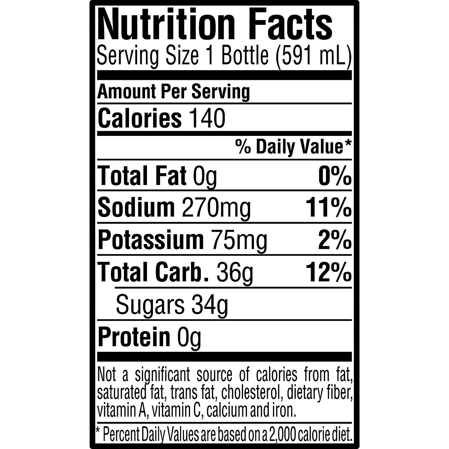 Gatorade Fierce Thirst Quencher Green Apple Sports Drink, 20 fl oz, 12 Count Bottles