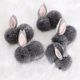 thumbnail image 5 of Mini conejito realista de Pascua, modelo de simulación de conejos realistas, adorno de animales de peluche para decoración de Pascua Diy, 5 uds., 5 of 5
