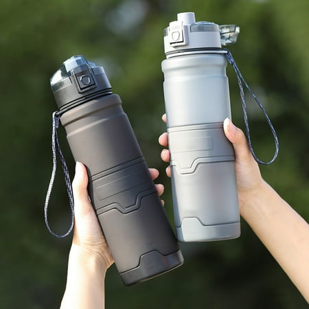 

Hesroicy 0.5/1/1.5L Sport Water Bottle Fitness School Cup with Filter for Kids Adults