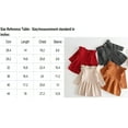 thumbnail image 2 of Infant Toddler Baby Girl Sweater Dress Solid Long Sleeve Knit Sweater Fall Winter Dresses,Beige,12-18 Months, 2 of 5
