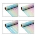 thumbnail image 4 of Kugisaki Birthday Wrapping Gift Paper Rolls, Premium Gold-Foil Matte Gift Wrap, 17” x 118” Per Roll, Birthday Party Holiday Wedding Birthday Gift Wrap, 4 of 9