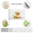 thumbnail image 2 of Cute Watercolor Yellow Duck Wall Art for Living Room Cute Duck Gifts Canvas Wall Art Bath Laundry Home Decorations Canvas Prints 12x18inch Ready to Hang Wall Pictures Home Decor, 2 of 8
