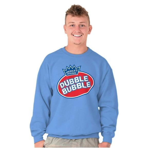 Dubble Bubble Original Candy Logo Sweatshirt for Men or Women Brisco Brands M