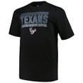 thumbnail image 2 of Men's Fanatics Black Houston Texans Big & Tall Pop T-Shirt, 2 of 3