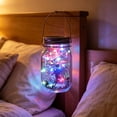thumbnail image 6 of YuanGuangQ Outdoor Waterproof Solar Powered Glass Bottle Lamp, Hanging Mason Jar Light for Garden Terrace and Landscaping, Whimsical Patio Decor for Yard Deck and Pathway, 6 of 6