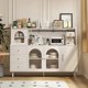 thumbnail image 4 of Nordic Luxury Doors Minimalist Sideboard Italian Hallway Laden Kitchen Wood Cabinet Shelf Free Shipping Muebles Home Furniture My Lux Decor Round, 4 of 23