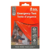 Survive Outdoors Longer Emergency Tent, Orange