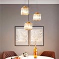 thumbnail image 4 of Boho Hanging Lamp Dining Room Glass Gold Kitchen Lights Over Island Hanging Lamps For Living Room, 4 of 4