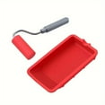 thumbnail image 4 of Silicone Glue Roller and Tray Carpenter Woodworking Glue Applicator Kit, 4 of 8