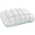 TRAHOOFluffy Support Bed Pillow Standard Size, Super Soft Premium Down