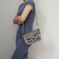 thumbnail image 3 of MKF Collection Serena Women's Crossbody Bag, Stylish Shoulder Purse Handbag by Mia K - Denim, 3 of 7