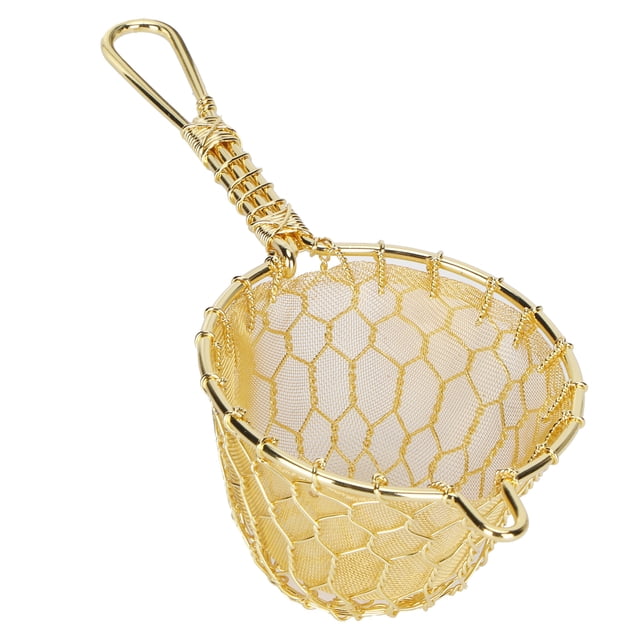 Filtro De Té, Infusor De Té, Cobre Dorado Duradero Para Tetera De Hojas Sueltas Fugacal Tea Accessories