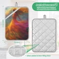 thumbnail image 3 of Beautiful Colorful Woman Oven Mitts Pot Holders 2 pcs Heat Resistant for Kitchen Baking Grilling, 3 of 7