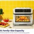 thumbnail image 2 of Restored Chefman ExacTemp Air Fryer Toaster Oven Combo with Probe Thermometer, 2 of 10