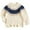 Beige, variant on lnmuld Sweaters for Teens Girls Sweaters Fair Isle Knit Pullover for Kids Soft Warm Winter Tops Cozy Round Neck Casual Wear To Little Girls Size:5-6 Years
