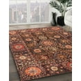 thumbnail image 2 of Ahgly Company Indoor Rectangle Abstract Saffron Red Oriental Area Rugs, 4' x 6', 2 of 6