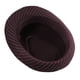 thumbnail image 5 of Sombreros para hombre y mujer, estilo clásico, a rayas, de paja, de punto, protector solar, jazz británico, de poliéster., 5 of 5
