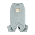 thumbnail image 4 of Pet Pajamas Soft Cotton Jumpsuit Fashion Sleepwear for Dogs and Cats Lightweight One-Piece Apparel Yellow S, 4 of 4