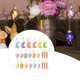 thumbnail image 5 of Adornos colgantes de Pascua, colgantes decorativos reutilizables, decoraciones de Pascua colgantes 24 Conejito Huevo Zanahoria, 5 of 6