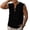 F-265Black, variant on Father's Day Men's Tank Top Summer Sleeveless Crew Neck Solid Color Buttons Fashion Comfortable Tee For Casual Daily Wear,Light Gray,L2