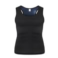 thumbnail image 5 of Men Waist Trainer Sauna Vest Hot Sweat Body Shaper Slimming Weight Loss Zipper Tank Top Premium Workout Shirt, 5 of 7