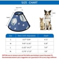 thumbnail image 3 of Baseball Softball Balls Soft Cat Dog Recovery Collar Adjustable Cat Cone Wound Healing Protective After Surgery for Small Dogs, 3 of 7