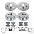 thumbnail image 2 of PowerStop Front and Rear Z23 Evolution Sport Carbon-Fiber Ceramic Brake Pad and Drilled & Slotted Rotor Kit Fits: MINI COOPER Select Models K8915, 2 of 7