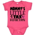 thumbnail image 3 of Inktastic Mommy's Little Tax Deduction Pink Hearts Boys or Girls Baby Bodysuit, 3 of 5