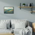 thumbnail image 2 of Stupell Industries Abstract Nautical Cliff Landscape Blue Green Hills,16 x 20,Designed by Scott Brems, 2 of 7