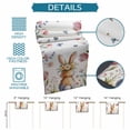 thumbnail image 6 of Table Runner - 72 Inch Long, Easter Kitchen Dining Table Runner Dresser Scarves, Spring Flowers Wreath Rabbit Budding Florals Farmhouse Decor for Coffee Tables Wedding Party Banquet, 6 of 8