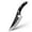 Black, variant on Kitchen Knife 6" Viking Knife with Sheath Forged Handmade Boning Knife High Carbon Steel Chef Knives Butcher Meat Cleaver Cutting for Camping, Outdoor, Deboning, BBQ