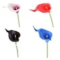 thumbnail image 1 of PEACNNG 10PCS Artificial Flowers Artificial Calla Lily Flower Bouquet Christmas Home Garden Wedding Birthday Party Decor Fake Flowers Home Décor (Multi-Color), 1 of 5